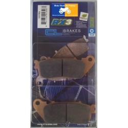 Pastillas de freno traseras Carbone Lorraine para Honda VFR 800 F (ABS) 2014-2019