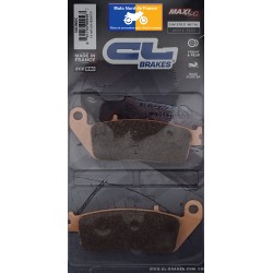 Carbone Lorraine rear brake pads - Kymco 500 Xciting R ABS 2009-2013