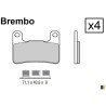 Pastiglie freno anteriore Brembo SA per Suzuki M 1800 R2 Intruder 2008-2010