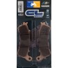 Pastillas de freno delanteras Carbone Lorraine para Honda NC 700 S/X 2012+