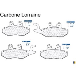 Pastiglie freno anteriore Carbone Lorraine per Piaggio 400 X-Evo 2008-2011