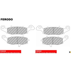 Plaquettes Ferodo de frein avant - CFMoto 650 NK/TK/TR 2012-2014