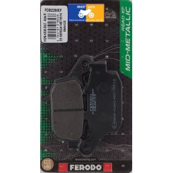 Ferodo semi-metal brake pads type FDB2258EF