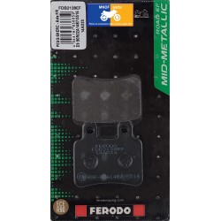 Pastillas de freno semimetálicas Ferodo tipo FDB2128EF