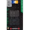 Pastillas de freno semimetálicas Ferodo tipo FDB2128EF
