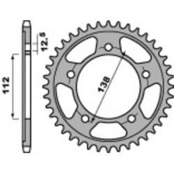 copy of Kit chaîne DID 530 VX3 pour Suzuki 600 GSXF 1998-2006