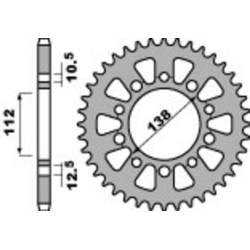 Kedjesats 520 - Honda CB 500 F /ABS 2013-2021