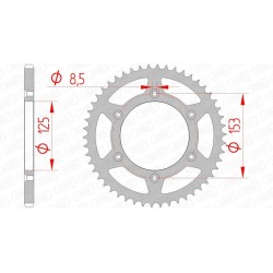 Chain kit 520 - Honda CRF 230 F 2004-2019