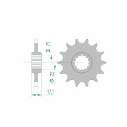 Kettingset 520 - Honda CB 500 F /ABS 2013-2021