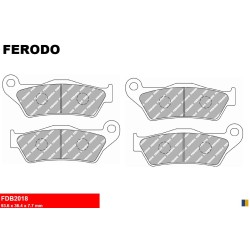 Ferodo bromsbelägg fram - Piaggio 500 X9 Evo utan ABS 2004-2007