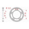 Zestaw łańcucha 530 - Honda CBF 1000 F /ABS 2010-2016