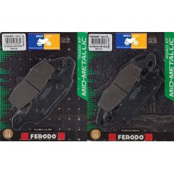 Ferodo bromsbelägg fram - Suzuki VL 1500 Intruder LC 2002-2003