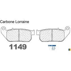 Brake pads Carbone Lorraine type 1149 A3+