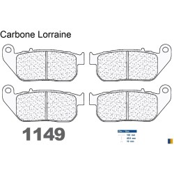 Carbone Lorraine front brake pads - Harley Davidson XL 883 R Sportster R 2005-2013