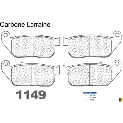 Plaquettes Carbone Lorraine de frein avant Harley Davidson XL 1200 Sportster R Roadster 2004-2009