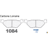 Pastillas de freno traseras Carbone Lorraine - Hyosung GV 650 Aquila 2004-2005