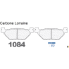 Pastiglie freno posteriore Carbone Lorraine per Yamaha XVS 1300 Custom 2014-2016