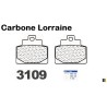 Jeu de plaquettes de frein Carbone Lorraine type 3109 MSC