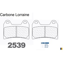 Carbone Lorraine racing brake pads type 2539 C60