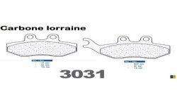 Pastillas de freno delanteras Carbone Lorraine - Peugeot 125 Satelis Compressor 2006-2011