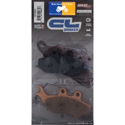 Przednie klocki hamulcowe Carbone Lorraine - Piaggio GT 250 Hexagon 1999-2003