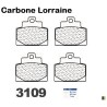 Carbone Lorraine front brake pads - Piaggio 500 MP3 2014-2018