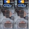 Carbone Lorraine front brake pads - Piaggio 500 MP3 2014-2018