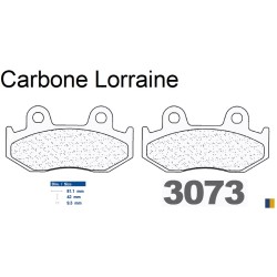 Carbone Lorraine brake pads type 3073 MSC