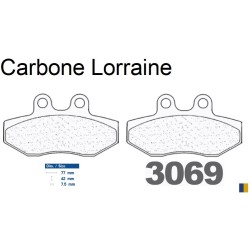 Klocki hamulcowe Carbone Lorraine - 3069 MSC