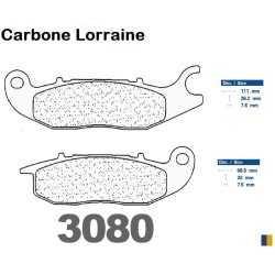 Carbone Lorraine brake pads type 3080 MSC