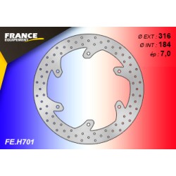 Disque de frein arrière France Equipement - Honda GL 1500 SE Goldwing 1991-2000