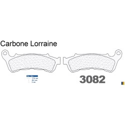 Carbone Lorraine brake pads type 3082 MSC