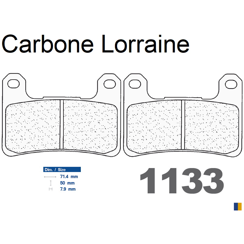 Carbone Lorraine Bremsbeläge vorne - 1133 XBK5