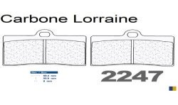 Carbone Lorraine racing Bremsbeläge vorne - 2247 C60