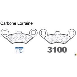 Carbone Lorraine brake pads type 3100 MSC