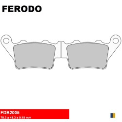 Plaquettes de frein Ferodo semi-métal type FDB2005EF