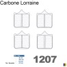 Pastiglie freno anteriore Carbone Lorraine tipo 1207 XBK5