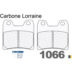 Carbone Lorraine rear brake pads type 1066 RX3