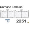 Przednie klocki hamulcowe Carbone Lorraine - Kawasaki 500 GPZ 1993-1995