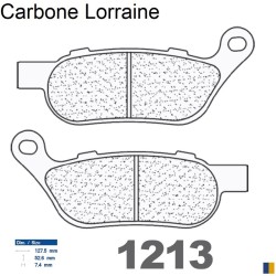 Klocki hamulcowe Carbone Lorraine - 1213 RX3