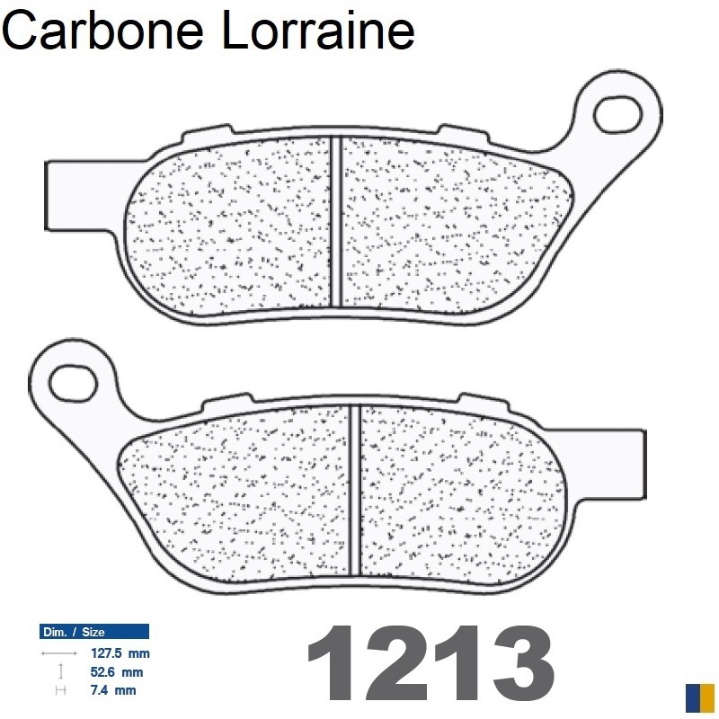 Carbone Lorraine Bremsbeläge - 1213 RX3