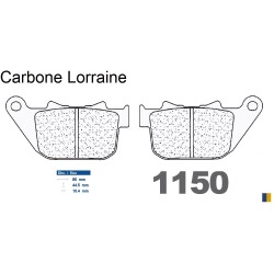 Carbone Lorraine bromsbelägg bak - 1150 RX3