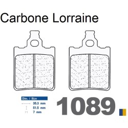 Carbone Lorraine rear brake pads type 1089 RX3