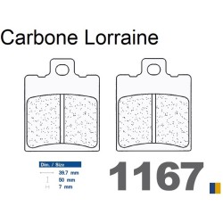 Pastillas de freno Carbone Lorraine - 1167 RX3