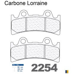 Carbone Lorraine bromsbelägg fram - 2254 XBK5