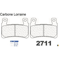 Carbone Lorraine racing remblokken vooraan - 2711 C55