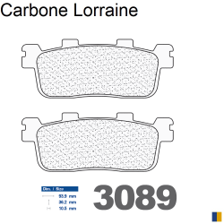 Carbone Lorraine bromsbelägg - 3089 MSC