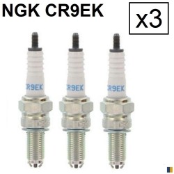 3 spark plugs NGK CR9EK - Triumph Tiger 800 XCA /XR 2018-2020