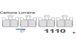 Carbone Lorraine front brake pads type 1110 XBK5