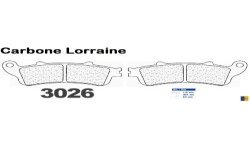 Carbone Lorraine front brake pads - Garelli 250 / 400 Skynet 2002